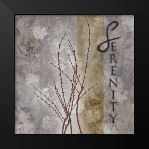 . Black Modern Wood Framed Art Print by Haynes, Smith