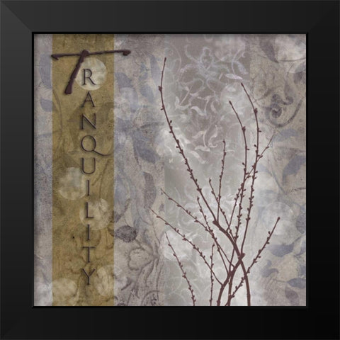 . Black Modern Wood Framed Art Print by Haynes, Smith