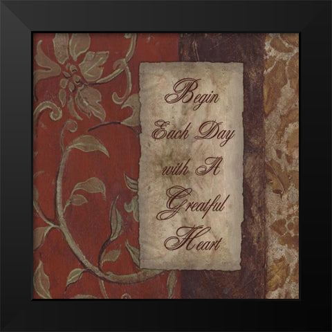 . Black Modern Wood Framed Art Print by Haynes, Smith