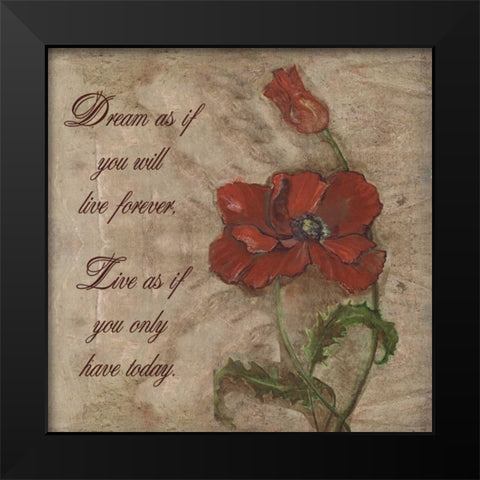 . Black Modern Wood Framed Art Print by Haynes, Smith
