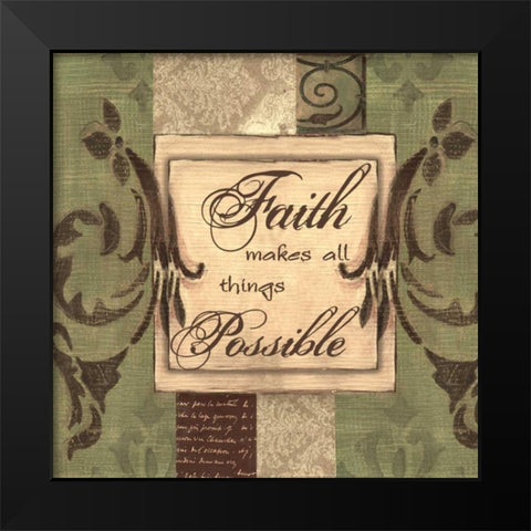 . Black Modern Wood Framed Art Print by Haynes, Smith