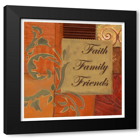 . Black Modern Wood Framed Art Print by Haynes, Smith