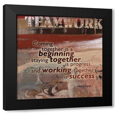 . Black Modern Wood Framed Art Print with Double Matting by Haynes, Smith