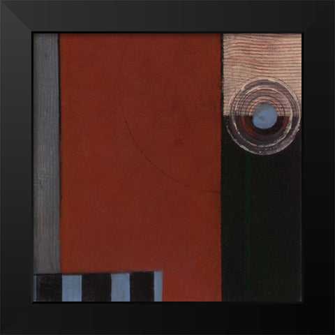 . Black Modern Wood Framed Art Print by Haynes, Smith