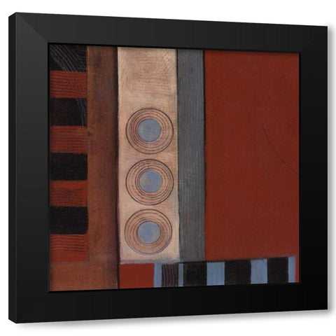 . Black Modern Wood Framed Art Print with Double Matting by Haynes, Smith