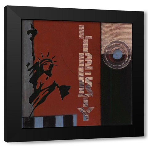 . Black Modern Wood Framed Art Print by Haynes, Smith