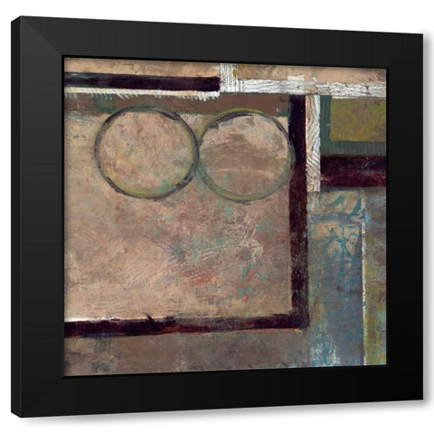 . Black Modern Wood Framed Art Print with Double Matting by Haynes, Smith