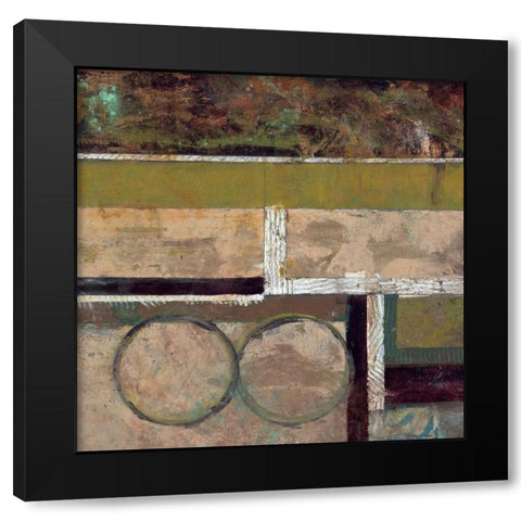 . Black Modern Wood Framed Art Print with Double Matting by Haynes, Smith
