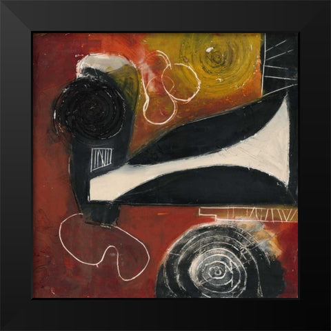 . Black Modern Wood Framed Art Print by Haynes, Smith