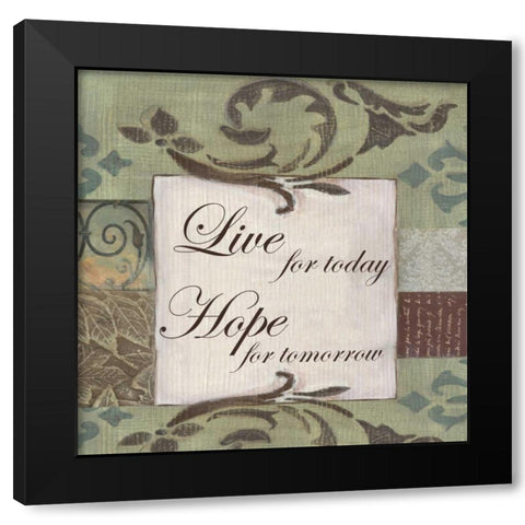 . Black Modern Wood Framed Art Print by Haynes, Smith