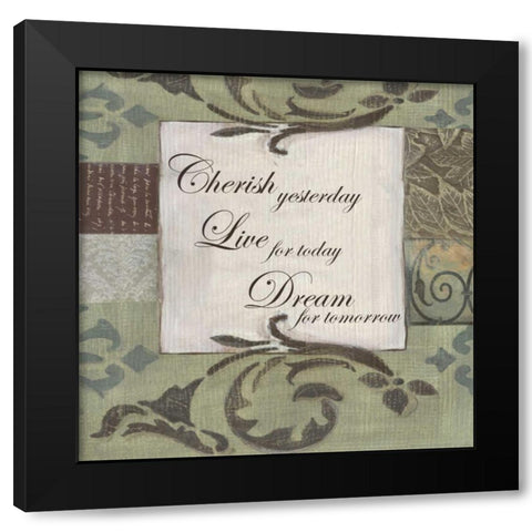 . Black Modern Wood Framed Art Print with Double Matting by Haynes, Smith
