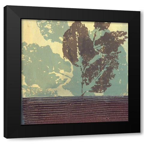 . Black Modern Wood Framed Art Print with Double Matting by Haynes, Smith