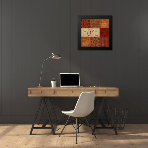 . Black Modern Wood Framed Art Print by Haynes, Smith
