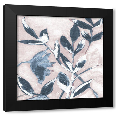 Spring Arrangements 1 Black Modern Wood Framed Art Print by Lula Bijoux and Company