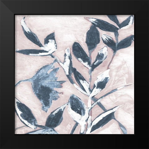 Spring Arrangements 1 Black Modern Wood Framed Art Print by Lula Bijoux and Company