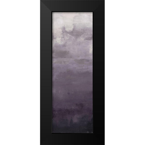 Lavenday Peek B Black Modern Wood Framed Art Print by Haynes, Smith