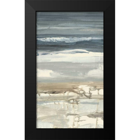 Creamy Memories Black Modern Wood Framed Art Print by Haynes, Smith