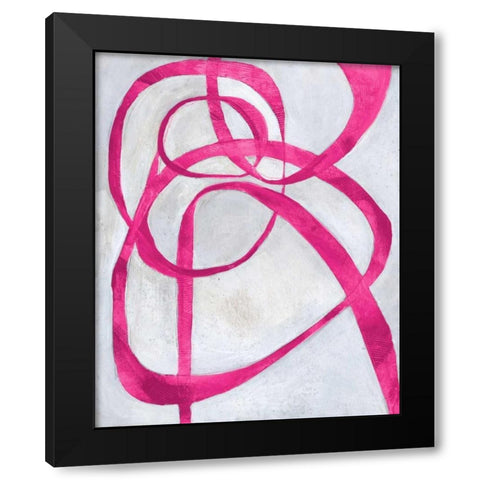 Vivid Assembly Black Modern Wood Framed Art Print by Haynes, Smith