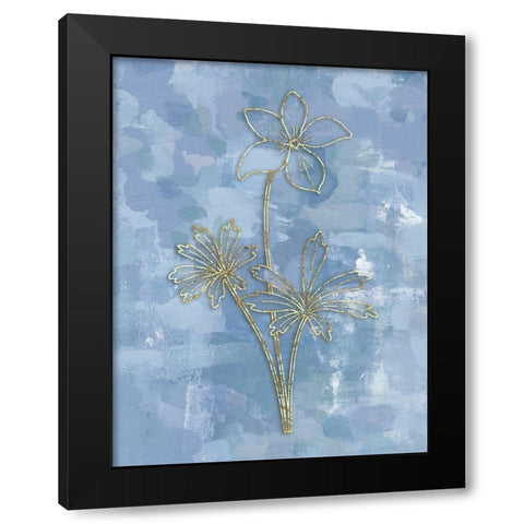 Simple Vintage 1 Black Modern Wood Framed Art Print by Haynes, Smith