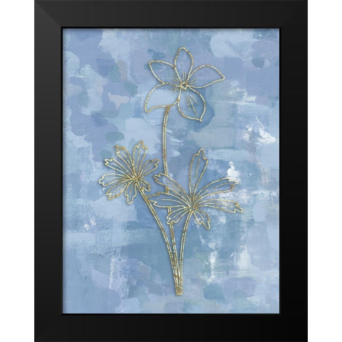 Simple Vintage 1 Black Modern Wood Framed Art Print by Haynes, Smith