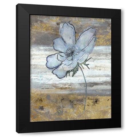 Anemone Fastlane Black Modern Wood Framed Art Print with Double Matting by Haynes, Smith