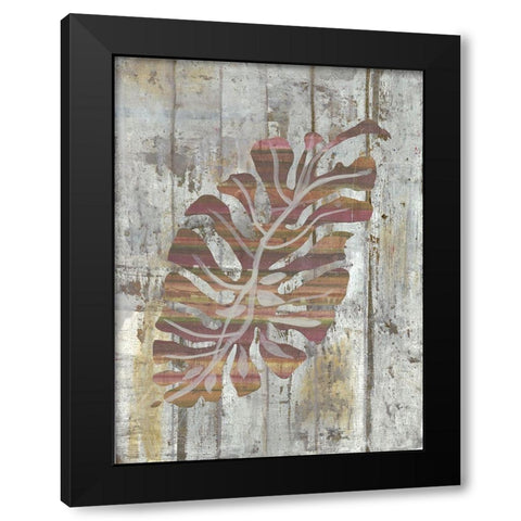 Equator Door Black Modern Wood Framed Art Print with Double Matting by Haynes, Smith