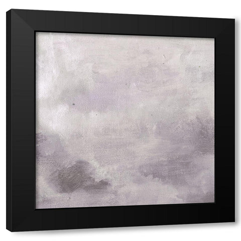 Lavenday Sky A Black Modern Wood Framed Art Print with Double Matting by Haynes, Smith