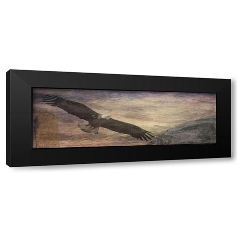 Free Spirit 2 Black Modern Wood Framed Art Print with Double Matting by Lewis, Sheldon