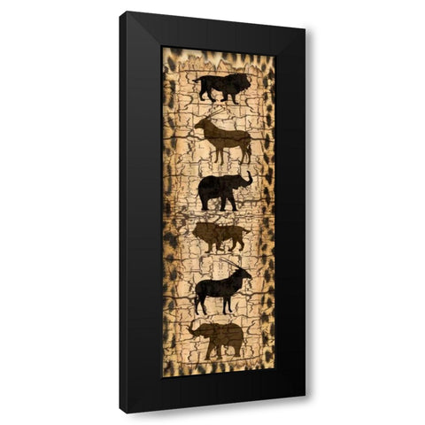 Pride Black Modern Wood Framed Art Print with Double Matting by Lewis, Sheldon