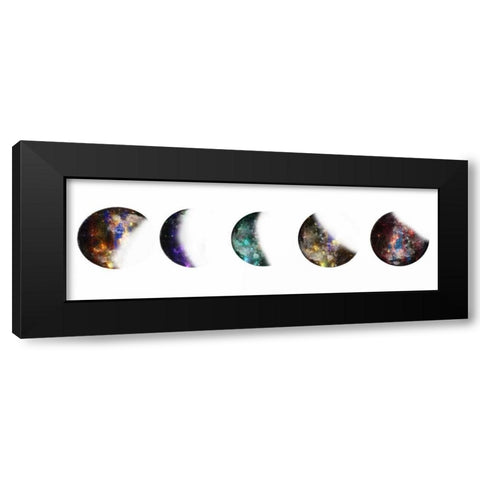 Hello From Above Black Modern Wood Framed Art Print by Lewis, Sheldon