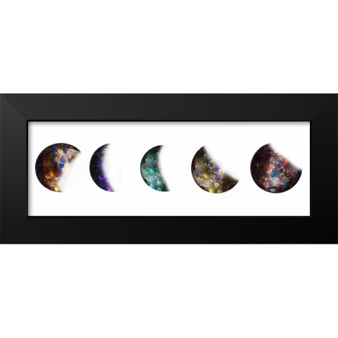 Hello From Above Black Modern Wood Framed Art Print by Lewis, Sheldon