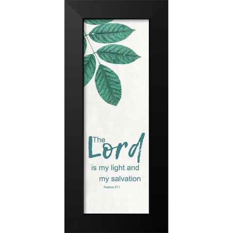 My Salvation Black Modern Wood Framed Art Print by Lewis, Sheldon