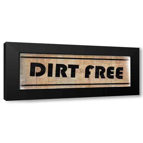 Dirt Free Black Modern Wood Framed Art Print with Double Matting by Lewis, Sheldon