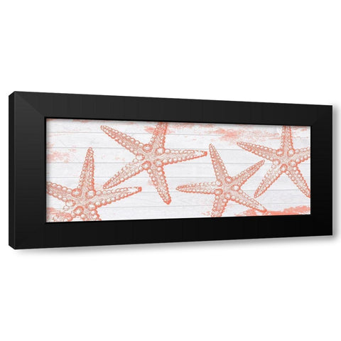 Ocean Star Black Modern Wood Framed Art Print with Double Matting by Lewis, Sheldon