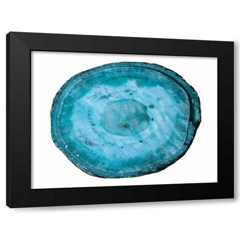 Rings Of Ages Black Modern Wood Framed Art Print with Double Matting by Lewis, Sheldon
