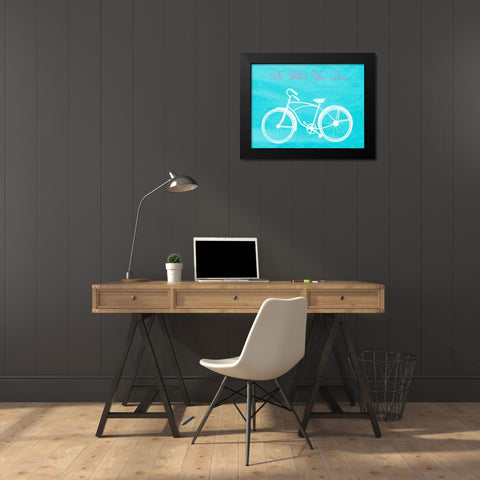Do What You Like Black Modern Wood Framed Art Print by Lewis, Sheldon