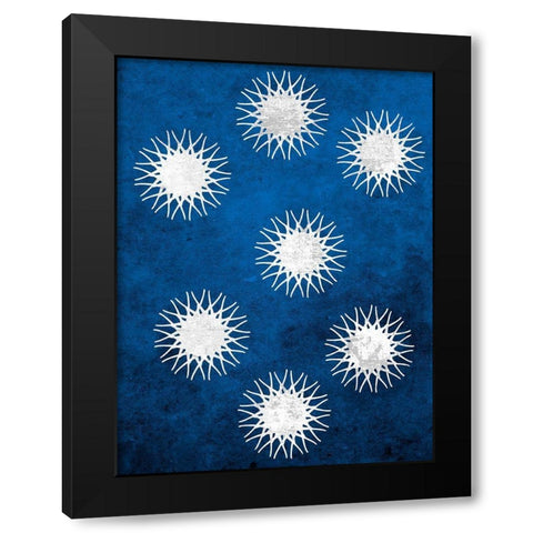 Indigo Sky 1 Black Modern Wood Framed Art Print by Lewis, Sheldon