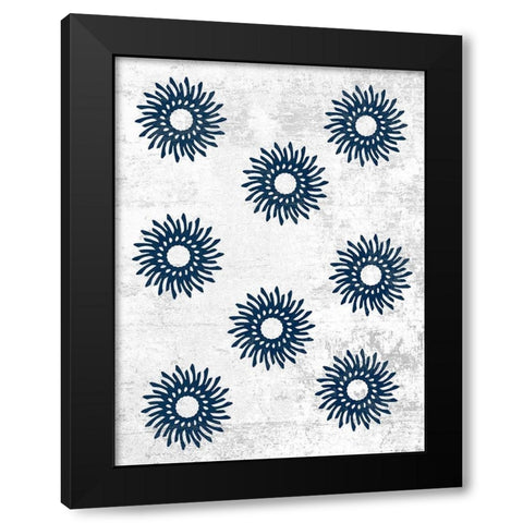 Indigo Sky 2 Black Modern Wood Framed Art Print by Lewis, Sheldon