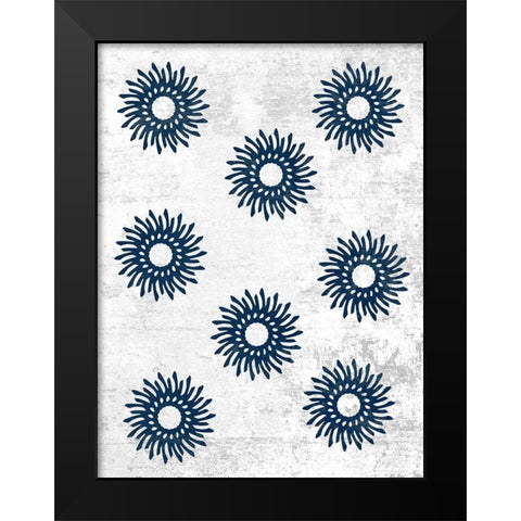 Indigo Sky 2 Black Modern Wood Framed Art Print by Lewis, Sheldon