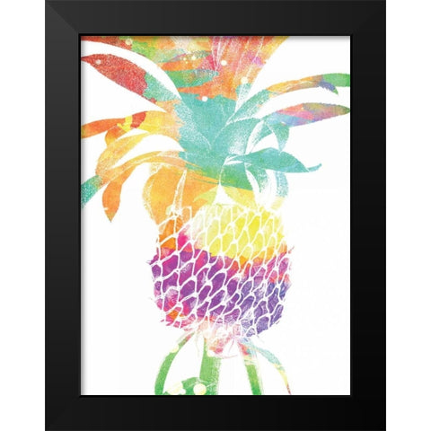 Tropical Pine Black Modern Wood Framed Art Print by Lewis, Sheldon