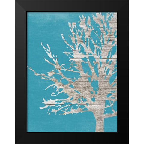 Contemporary Garden 3 Black Modern Wood Framed Art Print by Lewis, Sheldon