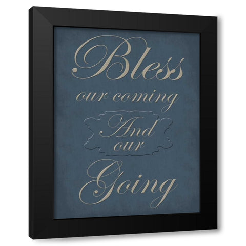 Our Going And Coming Black Modern Wood Framed Art Print with Double Matting by Lewis, Sheldon