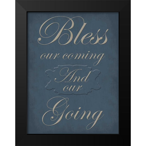Our Going And Coming Black Modern Wood Framed Art Print by Lewis, Sheldon