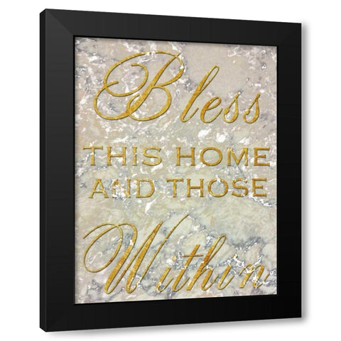 Those Within Black Modern Wood Framed Art Print by Lewis, Sheldon