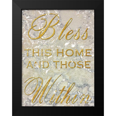 Those Within Black Modern Wood Framed Art Print by Lewis, Sheldon