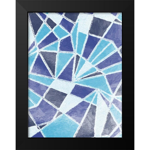 Pure Contemporary 1 Black Modern Wood Framed Art Print by Lewis, Sheldon