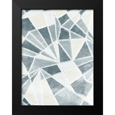 Pure Contemporary Black Modern Wood Framed Art Print by Lewis, Sheldon