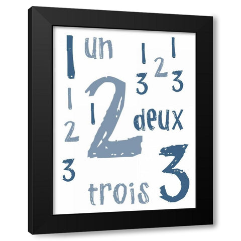 French Count Black Modern Wood Framed Art Print by Lewis, Sheldon