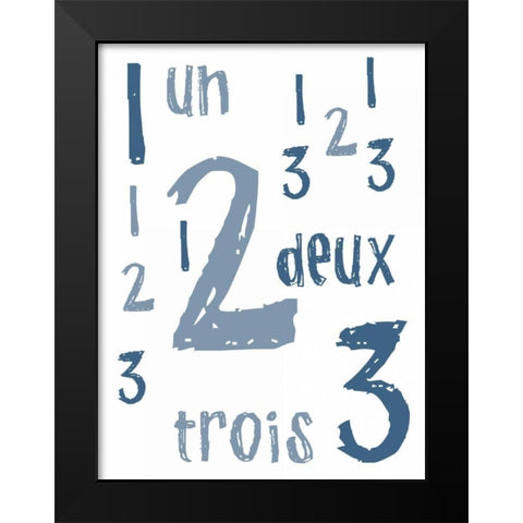French Count Black Modern Wood Framed Art Print by Lewis, Sheldon