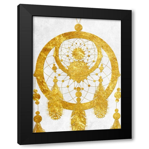 Pearlyphant Black Modern Wood Framed Art Print with Double Matting by Lewis, Sheldon